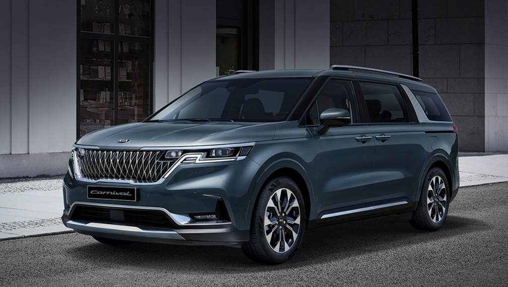Трехрядный кроссовер, минивен, семейный автомобиль - Kia Carnival